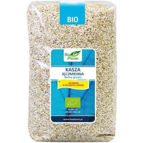 BIO PLANET Kasza jęczmienna BIO 1 kg