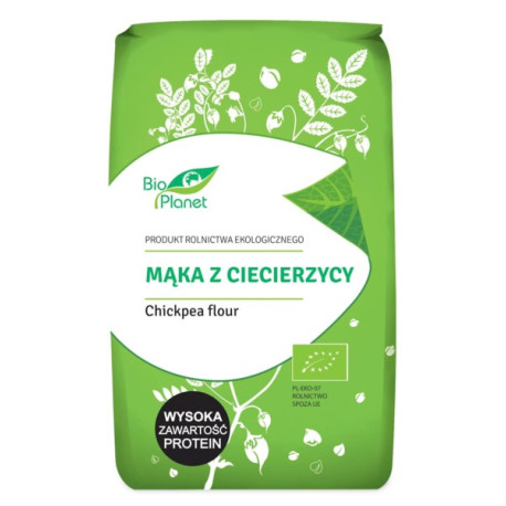 BIO PLANET Mąka z ciecierzycy BIO 400g