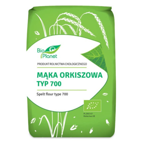 BIO PLANET Mąka orkiszowa typ 700 BIO 1kg