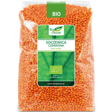 BIO PLANET Soczewica czerwona BIO 1kg