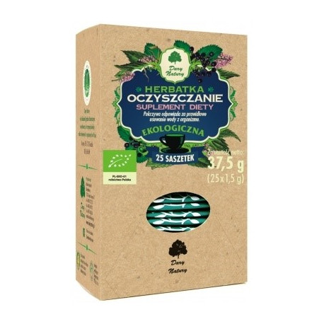 Dary Natury Herbata Oczyszczanie 25X1,5G