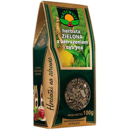 Natura Wita Herb Zielona Z Żeń-Szeniem I Cytryną