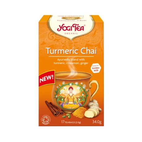 Yogi Tea Herbata Turmeric Chai  Bio 17X1,8 G