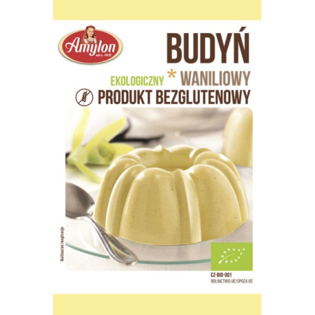 AMYLON Budyń Waniliowy (Bezglutenowy) BIO 40 g