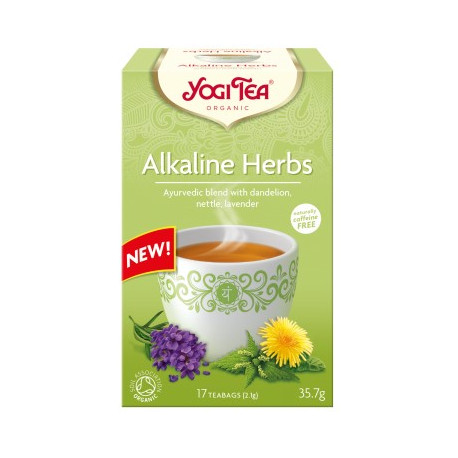 Yogi Tea Herbata Alkaline Bio 17X2,1 G Alkaiczna