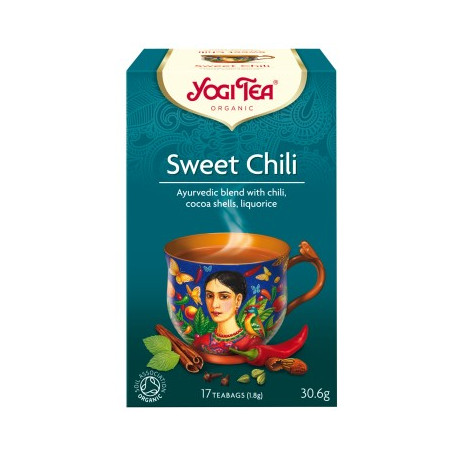 Yogi Tea Herbata Sweet Chili Bio 17X1,8 g z Chili