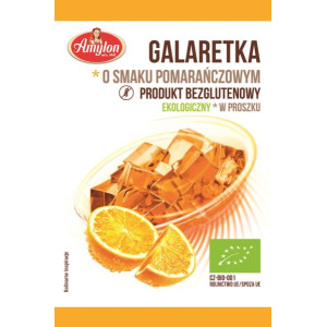 AMYLON Galaretka O Smaku Pomarańczowym BIO 40g