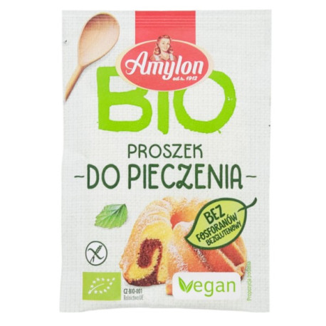 AMYLON Proszek Do Pieczenia Bezglutenowy BIO 12 g