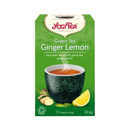 Yogi Tea Herbata Green Tea Ginger Lemon Bio17X1,8G
