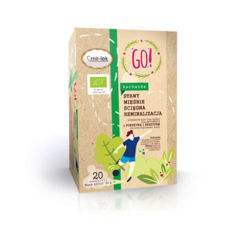 Mirlek Go Herbatka Stawy mięśnie ścięgna 20 sasz