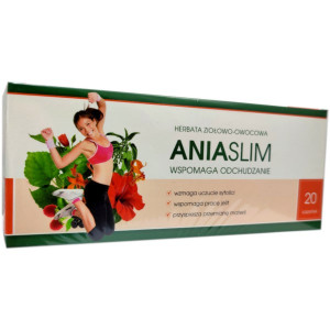 Asz Herbata Ania Wspomagająca Odchudzanie 20szt.
