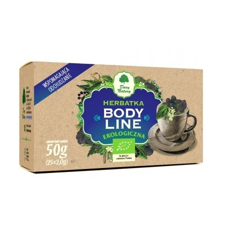 Dary Natury Herbata Body line  Eko 25X2G