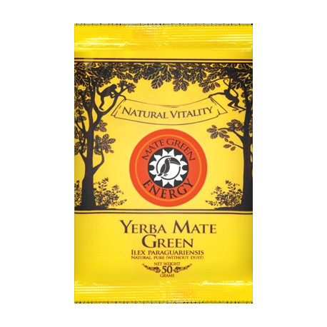 Oranżada Herbata Yerba Mate Green Energy 50 G