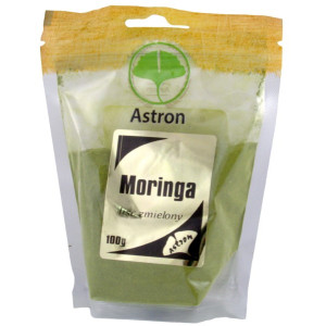 Astron Moringa Mielone Liście 100G