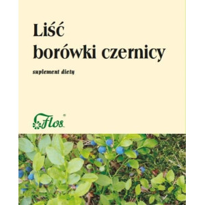 Flos Borówka Czernica Liść 50G