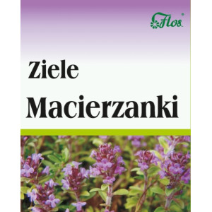 Flos Macierzanka Ziele 50G Wspiera Układ Pokarmowy