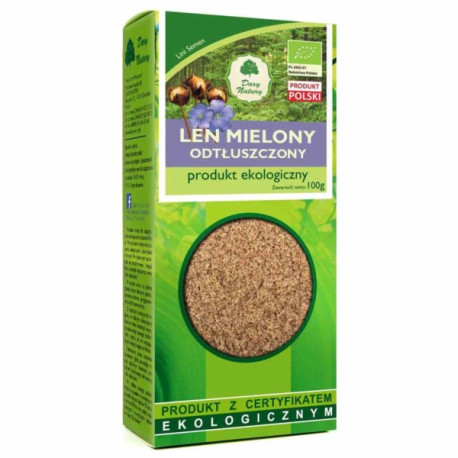 Dary Natury Len Mielony Odtłuszczony Eko 100G