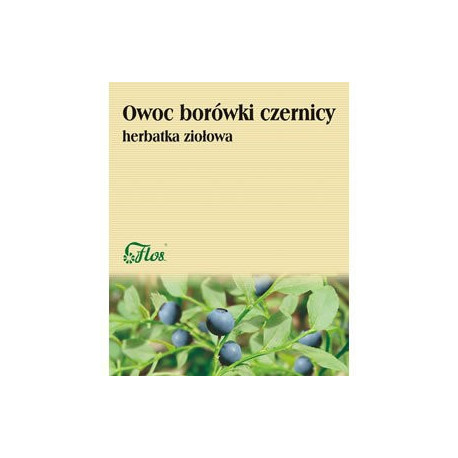 Flos Owoc Borówki Czernicy 50G