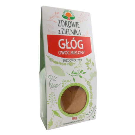 Natura Wita Głóg Owoc Mielony 50G