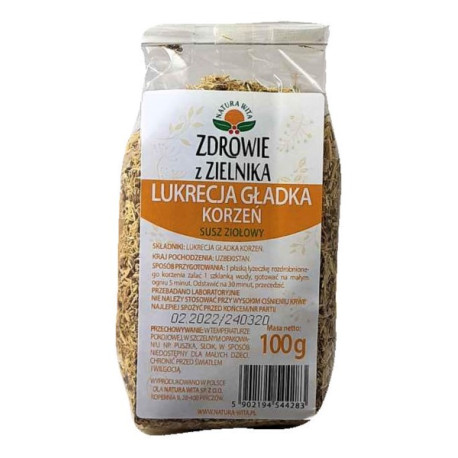 Natura Wita Lukrecja Gładka Korzeń 100g