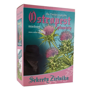 Asz Sekrety Zielnika Ostropest Plamisty Mielony200