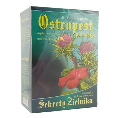 Asz Sekrety Zielnika Ostropest Plamisty 40X3G