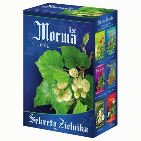 Asz Sekrety Zielnika Morwa Liść 40X2,5 G Cukrzyca