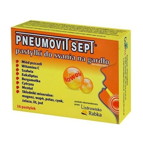 Gorvita Pneumovit Sept Pastylki 16Szt