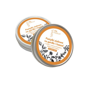 Vita Medicus Pastylki Ziołowe Na Gardło i kaszel