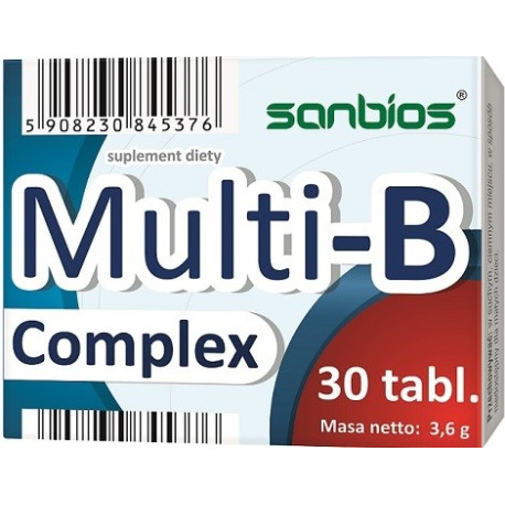 Sanbios Multi B Complex 30 T witamina B