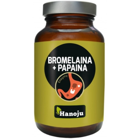 Hanoju Bromelaina  Papaina 450 mg 90 K