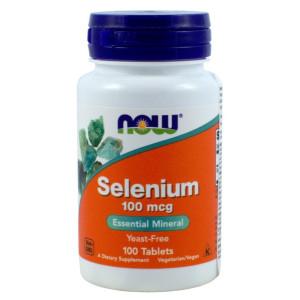 Now Foods Selen 100 mcg 100 T