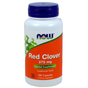Now Foods Red Clover 375 Mg 100 K