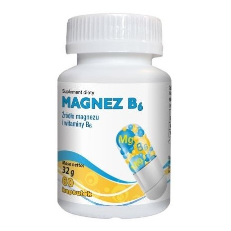 Gorvita Magnez B6 60 Kapsułek