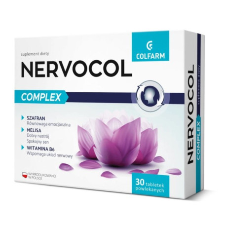 Colfarm Nervocol Complex 30 Tabl. Na Uspokojenie