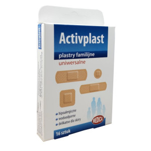 Activplast Plastry familijne uniwersalne 16 szt