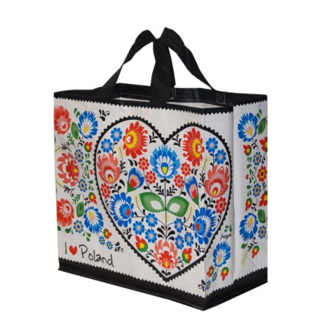 Torba Z Pp Esy-Floresy Serce Biała 24l