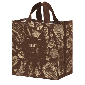 Torba Z Pp Seria Piknik Warzywnik 24 L brąz