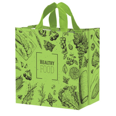 Torba Z Pp Seria Piknik Warzywnik 24 L limonkowy