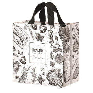 Torba Z Pp Seria Piknik Warzywnik 24 L biały