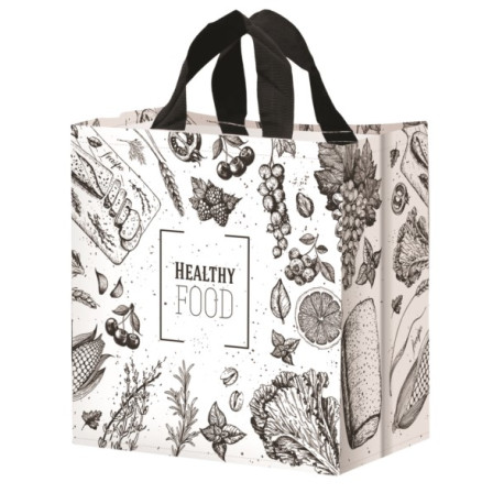 Torba Z Pp Seria Piknik Warzywnik 24 L biały