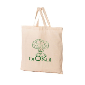 Torba bawełniana ekologiczna Brokuł