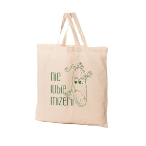 Torba bawełniana ekologiczna Ogórek