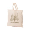Torba bawełniana seria Zima Choinki
