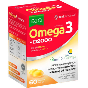 Xenicopharma Omega 3 D3 2000  60 Kaps.