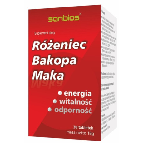 Sanbios Różeniec Bacopa Maka 30 T