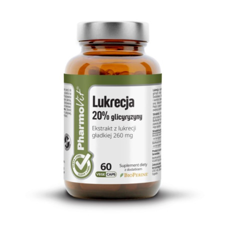 Pharmovit Lukrecja 20% glicyryzyny 60 kap