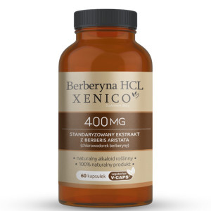 Xenicopharma Berberyna HCL Xenico 400 mg 60 k
