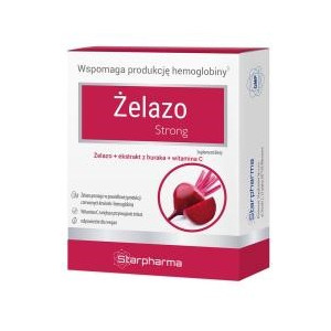 Starpharma Żelazo Strong 30 k burak