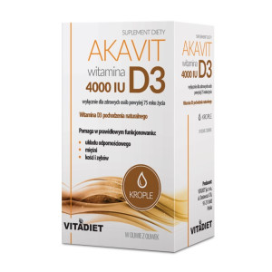 Vitadiet Akavit Witamina D3 4000 Iu 30 Ml